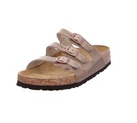 Birkenstock Unisex Florida BS Oiled Leather Tobacco Brown Sandals 5.5 UK