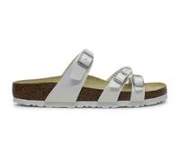 Birkenstock Unisex Franca Birko-Flor Shiny Lizard White Sandals 7.5 UK