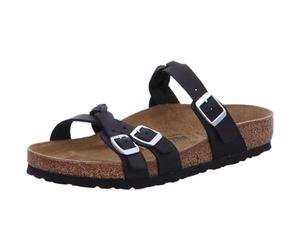 Birkenstock Unisex Franca Braided Oiled Leather Black Sandals 5 UK