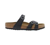 Birkenstock Unisex Franca Oiled Leather Black Sandals 5 UK