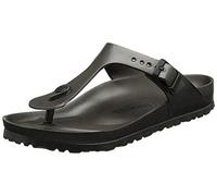 Birkenstock Unisex Gizeh Anthracite Rubber Thong Sandal 9.5 UK Anthracite