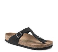 Birkenstock Unisex Gizeh BS Birko-Flor Black Sandals 7 UK