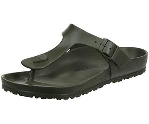 Birkenstock Unisex Gizeh Essentials EVA Khaki Sandals 38 R EU