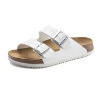 Birkenstock Women's Arizona Sandal in White | Size: 7 Birkenstock White 7
