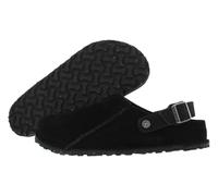Birkenstock Unisex Lutry Premium Suede Black Sandals 7.5 UK