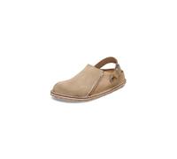 Birkenstock Unisex Lutry Premium Suede Gray Taupe Sandals 5.5 UK