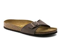 Birkenstock Unisex Madrid Birko-Flor Dark Brown Sandals 4.5 UK