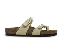 Birkenstock Unisex Mayari Nubuck Leather Ecru Sandals 4.5 UK