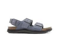 Birkenstock Unisex Milano CT W Oiled Leather Elemental Blue Sandals 5 UK