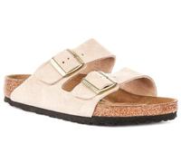 Birkenstock Unisex Slides, Sand, 9.5 Women/7.5 Men