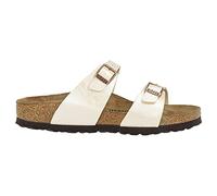 Birkenstock Unisex Sydney BS Birko-Flor Graceful Pearl White Sandals 5 UK