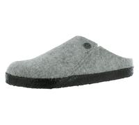 Birkenstock Unisex Zermatt Rivet Wool Felt Light Gray Sandals 7 UK