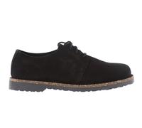 Birkenstock Uppsala Low Suede Leather Unisex Lace Up Shoes - Black - Size:UK 7.5