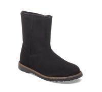 Birkenstock Uppsala Zip Shearling Suede Womens Boots - Black - Black - UK7 EU40 Regular