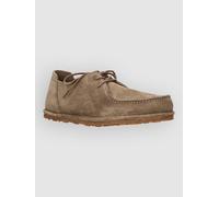 Birkenstock Utti Lace Suede Leather Normal Sneakers gray taupe 44