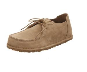 Birkenstock Utti Lace Unisex Low Shoes, Grey Taupe, 6.5 UK
