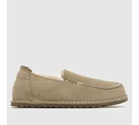 BIRKENSTOCK Utti Shearling Shoes in Taupe UK 11 (EU 45)