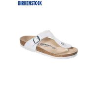 Birkenstock White Gizeh Mens Sandals White