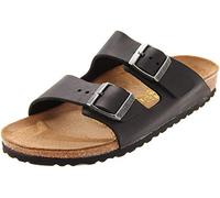 Birkenstock Women's Arizona 38 Narrow Black Oiled Leather, Black Oiled Leather, 38 Narrow
