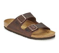 Birkenstock Womens Arizona, 46, Dark Brown Birko Flor / UK 12