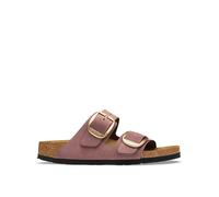 Birkenstock Womens Arizona Big Buckle Nubuck Leather Sandal, Purple, Size 3, Women Purple