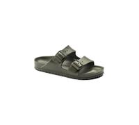 Birkenstock Womens Arizona Eva Narrow Fit 1019152 Khaki - Brown Canvas - Size 5.5
