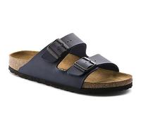 Birkenstock Women's Arizona Narrow Fit Buckle Sandal Blue-Blue-3.5 Size 3.5