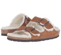 Birkenstock Women's Arizona SFB Open Toe Suede Sandals, Brown | Hiking Sandals