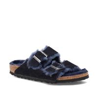 Birkenstock Women's, Arizona Shearling Lined Sandal - Narrow Width Midnight 38 M