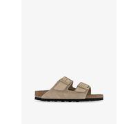 Birkenstock Womens Birkenstock Arizona Double-Strap Leather Sandals Sandcastle Suede Eur 38/5 UK Women