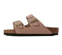 Birkenstock Womens Birkenstock Arizona Nubuck Leather - Soft Pink - 10