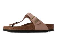 Birkenstock Womens Birkenstock Gizeh Nubuck Leather - Soft Pink - 10