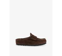Birkenstock Womens Birkenstock Naples Wrapped Suede Clogs Carafe Brown Eur 37 / 4 UK Women