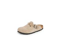 Birkenstock Women's Boston Braid Clogs, Taupe, 9-9.5