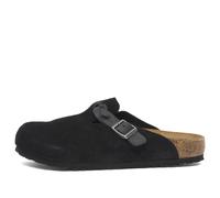 Birkenstock Women's Boston Braided Black Suede UK 5.5