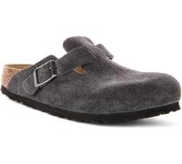 Birkenstock Women's Boston Bs Clogs, Charcoal, 9-9.5 Narrow