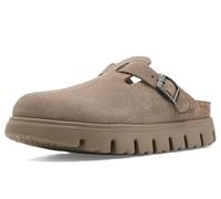 Birkenstock Women's Boston Chunky Mules, Taupe, 9-9.5 Narrow