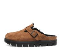 Birkenstock Women's Boston Chunky Shearling Dark Tea EU 36