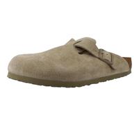 Birkenstock Womens Boston Flats Sandals Natural 4.5 UK