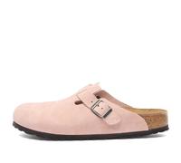 Birkenstock Women's Boston LEVE Pink Clay Suede