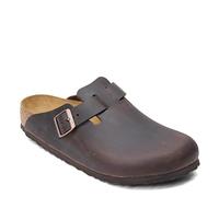 Birkenstock Women's Boston SFB Leather Mule,Habana Oiled Leather,42 EU/9 N US