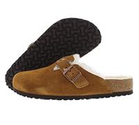 Birkenstock Women's Boston Shearling, Mink-brown, 13-13.5 Women/11-11.5 Men