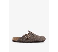 Birkenstock Womens Cocoa Boston Buckle-fastened Wool Clogs Eur 40 / 7 Uk Women