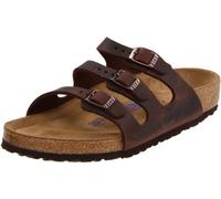 BIRKENSTOCK Womens Florida Soft Footbed - Leather Brown Size: 6-6.5