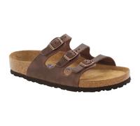 Birkenstock - Women's Florida Soft Footbed Leather Oiled - Sandals size 40 - Regular, brown