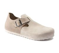 Birkenstock Women's Florida Soft Footbed Nubuck Sandals, Sandcastle, Women's 35 Regular