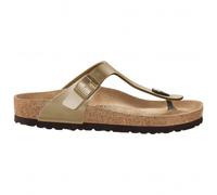 BIRKENSTOCK Gizeh Gold Birko-Flor Sandals Size: 41, Colour: Gde