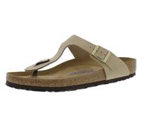 Birkenstock Women's Gizeh Flip Flop Sandals, Brown Sandcastle/Beige, 9 Women/7 Men