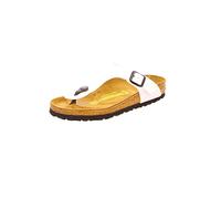 Birkenstock Women's Gizeh White Birko-Flor Sandals 37 R (US Women's 6-6.5)