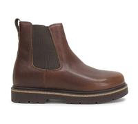 Birkenstock Highwood Slip On Mid Natural Leather Women's Chelsea Boots